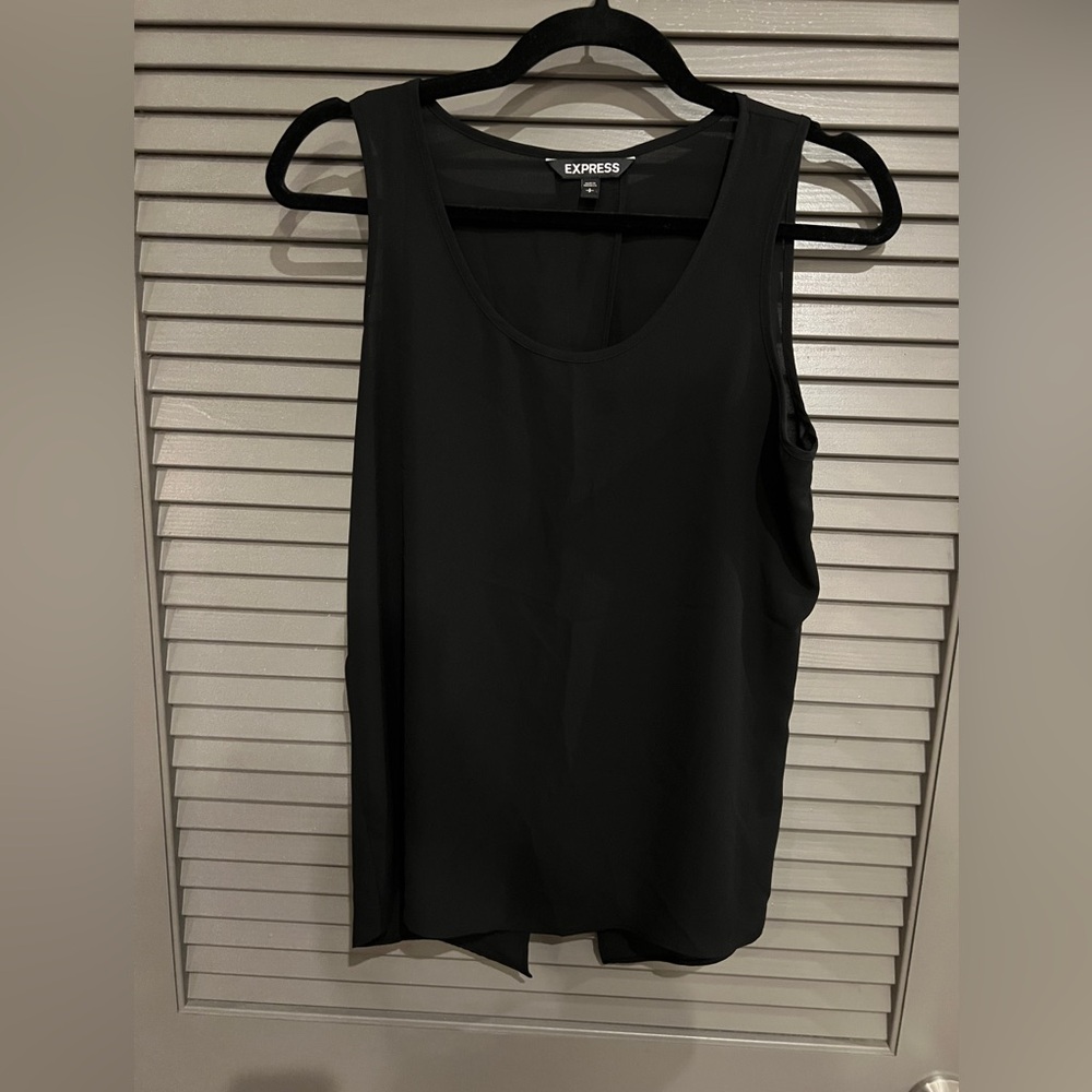Express Black Tank Top Sleeveless Knit